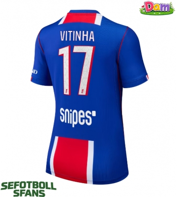 Paris Saint-Germain Vitinha #17 Hemmatröja Kvinnor 2026-27 Kortärmad